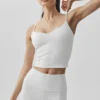 Airbrush Refined BH-Tanktop – Weiß