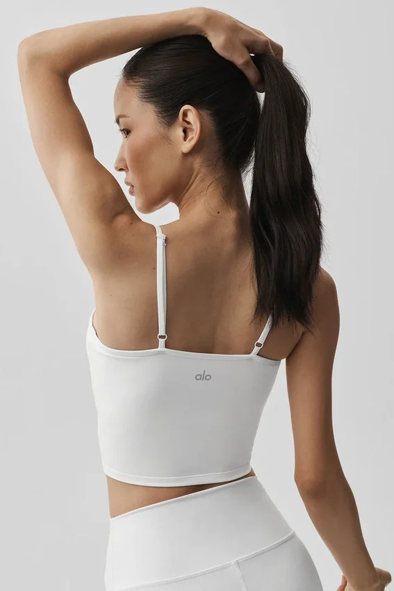 Airbrush Refined BH-Tanktop – Weiß