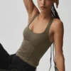 Airbrush Sparks Fly Korsett-Tanktop – Olive Tree