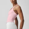 Airbrush Sparks Fly Korsett-Tanktop – Vintage Pink