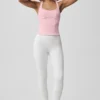 Airbrush Sparks Fly Korsett-Tanktop – Vintage Pink