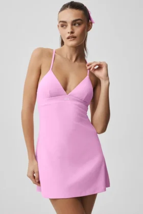 Airbrush Splendor-Kleid – Candy Heart Pink