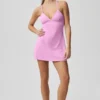 Airbrush Splendor-Kleid – Candy Heart Pink