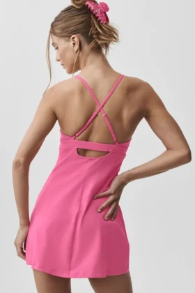Airbrush Splendor-Kleid – Paradise Pink