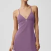Airbrush Splendor-Kleid – Plum Kiss