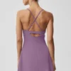 Airbrush Splendor-Kleid – Plum Kiss