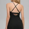 Airbrush Splendor-Kleid – Schwarz