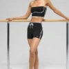 Airbrush Streamlined BH-Tanktop – Schwarz/Weiß