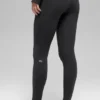 Airbrush Winter Warm High-Waist Nocturne Leggings – Schwarz