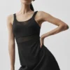 Airlift Double Trouble Tenniskleid – Schwarz