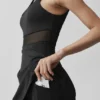 Airlift Double Trouble Tenniskleid – Schwarz