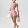 Airlift Gingham Sleek BH-Tanktop – Paradise Pink Gingham