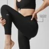 Airlift High-Waist 7/8 Horizon Leggings – Schwarz