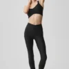 Airlift High-Waist 7/8 Horizon Leggings – Schwarz