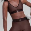 Airlift High-Waist 7/8 Line-up-Leggings – Brownstone