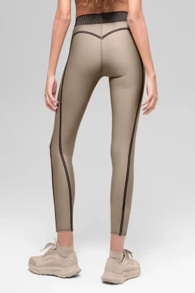 Airlift High-Waist 7/8 Line-up Leggings – Gravel