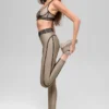 Airlift High-Waist 7/8 Line-up Leggings – Gravel