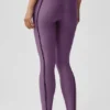 Airlift High-Waist 7/8 Line-up Leggings – Plum Kiss