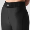 Airlift High-Waist 7/8 Line-Up-Leggings – Schwarz