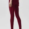 Airlift High-Waist 7/8 Line-up Leggings – Summer Romance Red