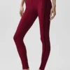 Airlift High-Waist 7/8 Line-up Leggings – Summer Romance Red