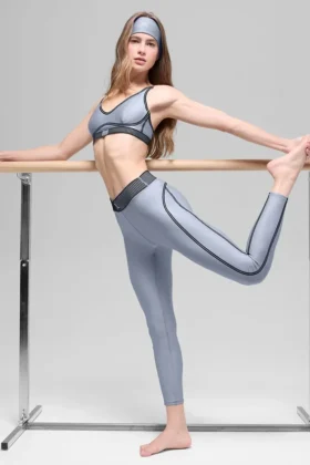 Airlift High-Waist 7/8 Line-Up-Leggings – Winter Frost