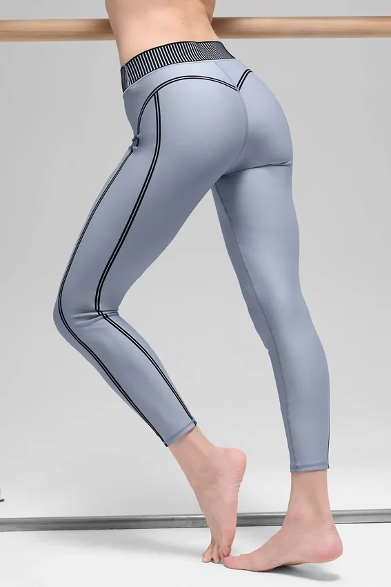 Airlift High-Waist 7/8 Line-Up-Leggings – Winter Frost