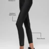 Airlift High-Waist 7/8 Rebel Leggings – Schwarz