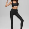 Airlift High-Waist 7/8 Rebel Leggings – Schwarz