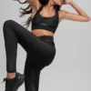 Airlift High-Waist 7/8 Rebel Leggings – Schwarz