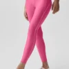 Airlift High-Waist 7/8 Speedwork Legging – Paradise Pink