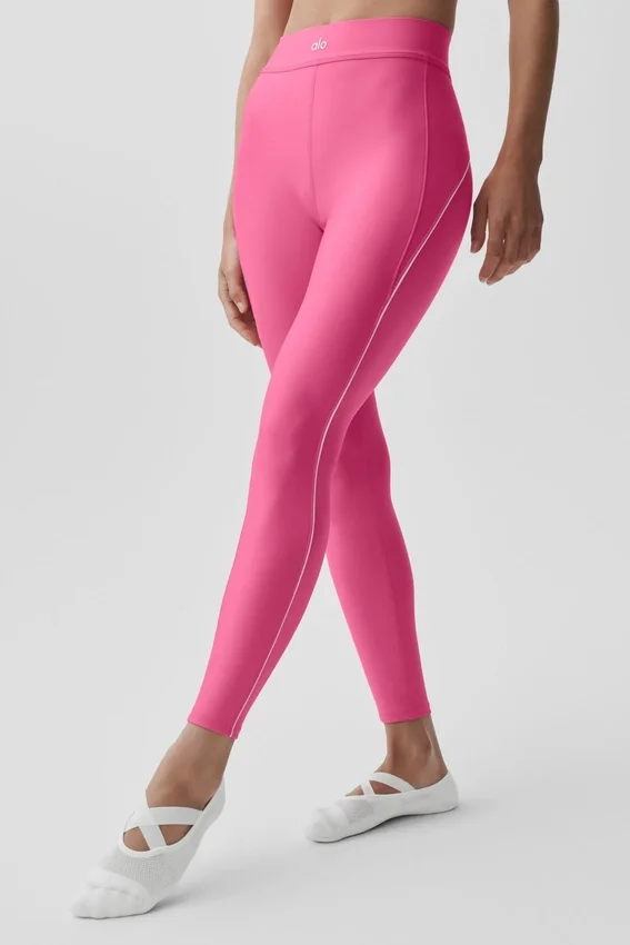 Airlift High-Waist 7/8 Speedwork Legging – Paradise Pink