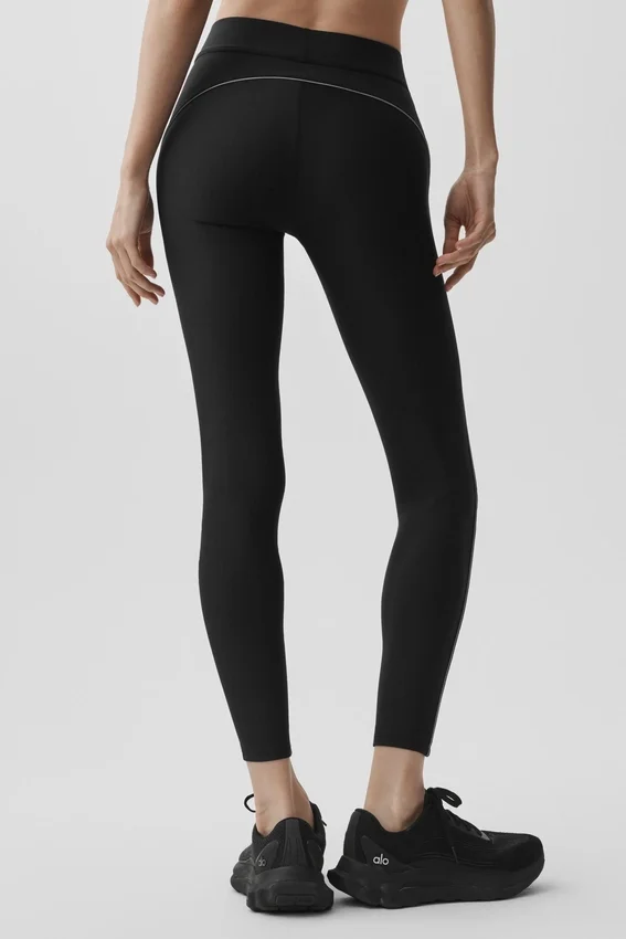 Airlift High-Waist 7/8 Speedwork Legging – Schwarz