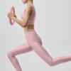 Airlift High-Waist Alignment Legging – Vintage-Rosa/Weiß