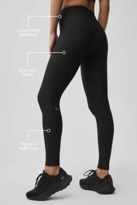 Airlift High-Waist Evolve Leggings – Schwarz
