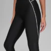 Airlift High-Waist Haven Leggings – Schwarz/Weiß