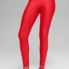 Airlift High-Waist Ignite 7/8-Leggings – Leuchtend Rot