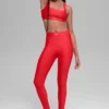 Airlift High-Waist Ignite 7/8-Leggings – Leuchtend Rot