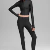 Airlift High-Waist Ignite 7/8-Leggings – Schwarz