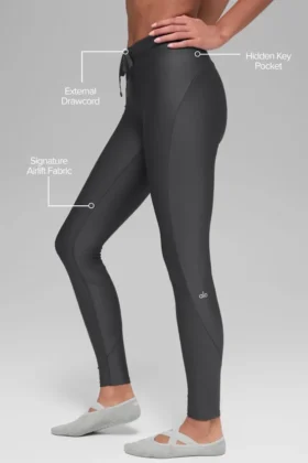 Airlift High-Waist Light Speed Legging – Anthrazit
