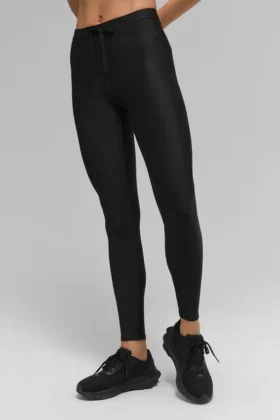 Airlift High-Waist Light Speed Leggings – Schwarz