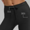 Airlift High-Waist Light Speed Leggings – Schwarz