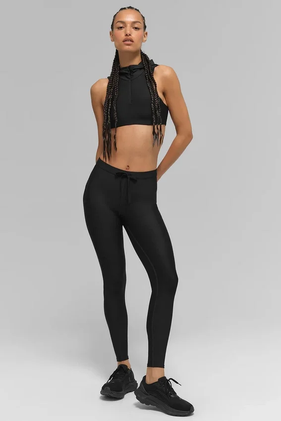 Airlift High-Waist Light Speed Leggings – Schwarz