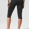 Airlift High-Waist Line-up Capri – Schwarz