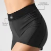 Airlift High-Waist Line-up Shorts – Schwarz