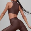 Airlift High-Waist Mesh Infatuation Leggings – Brownstone