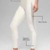 Airlift High-Waist Mesh Infatuation Leggings – Ivory