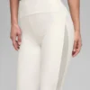 Airlift High-Waist Mesh Infatuation Leggings – Ivory