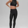 Airlift High-Waist Mesh Infatuation Leggings – Schwarz