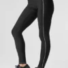 Airlift High-Waist Redefine Leggings – Schwarz/Weiß